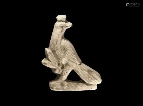 Post Medieval Pipe Clay Bird Appliqué