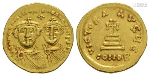 Heraclius and Heraclius Constantine - Gold Solidus