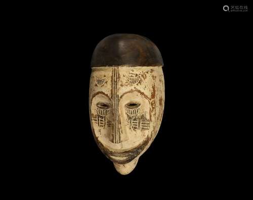 African Wooden Face Mask