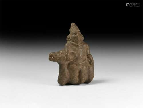Pre-Columbian Maya Ceramic Whistle