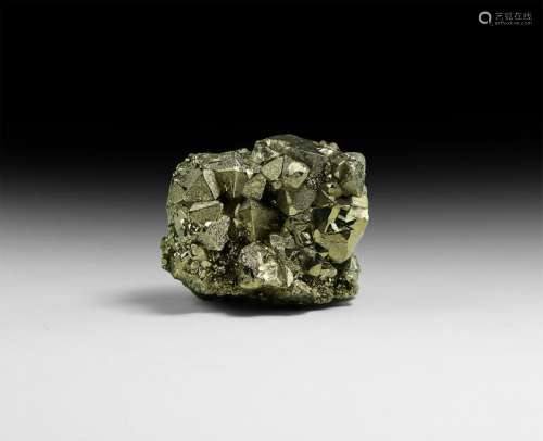 Natural History - Pyrite Mineral Display