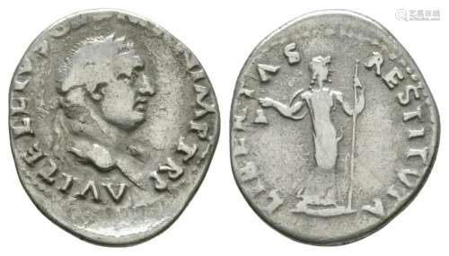 Vitellius - Libertas Denarius