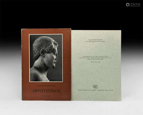 Archaeological Books - Greek Archaeology Titles