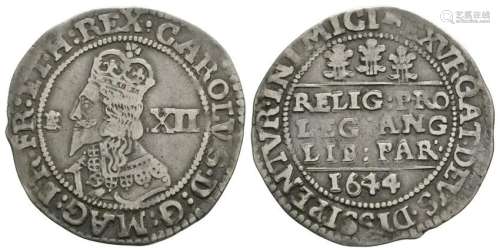 Charles I - Bristol - 1644 BR - Declaration Shilling