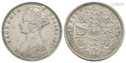 Victoria - 1849 - Godless Florin