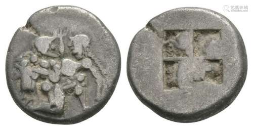 Thasos - Satyr Drachm