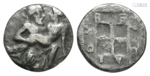 Thrace - Bergaios - Satyr Drachm