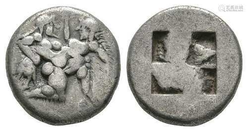 Thasos - Satyr Drachm