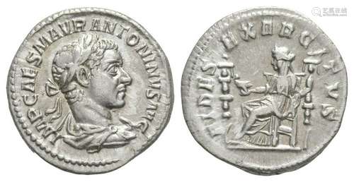 Elagabalus - Fides Militum Denarius