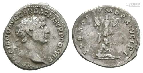 Trajan - Dacian Captive Denarius