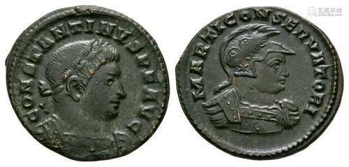 Constantine I - Mars Bust Follis