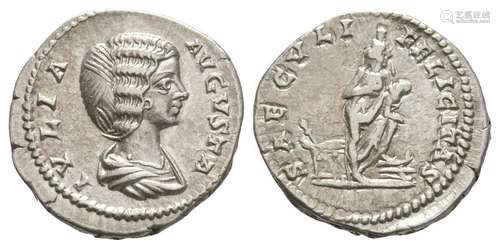 Julia Domna - Isis Denarius