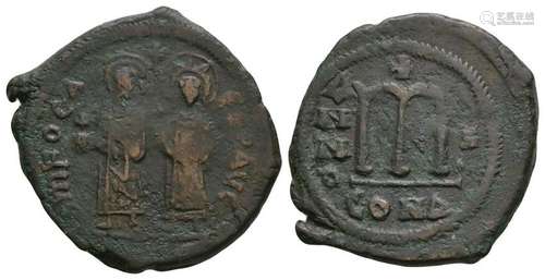 Phocas and Leontia - Large M Follis