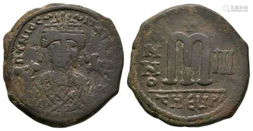 Maurice Tiberius - Large M Follis