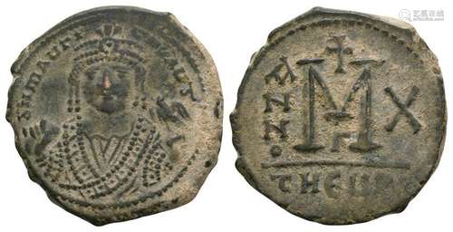 Maurice Tiberius - Large M Follis