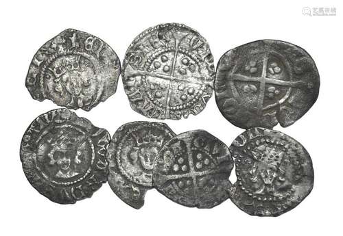 Edward I & Later - Long Cross Halfpennies