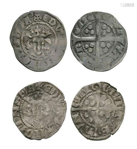 Edward I - Durham - Long Cross Pennies [2]