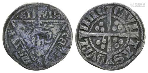 Ireland - Edward I - Dublin - L Cross Penny