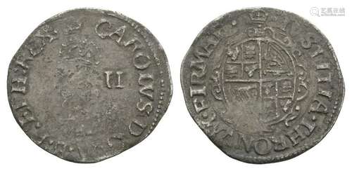 Charles I - Tower - Halfgroat