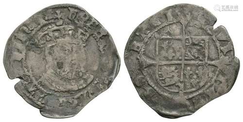 Edward VI (Henry VIII) - York - Facing Groat