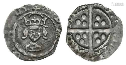 Henry VII - London - Long Cross Halfpenny