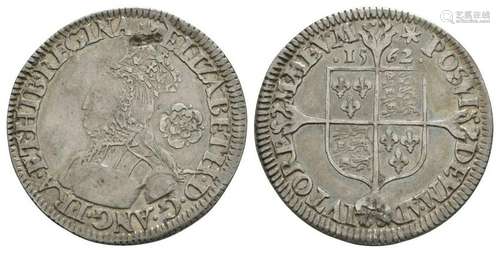 Elizabeth I - 1562 - Milled Sixpence