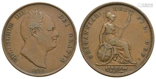 William IV - 1831 - Penny