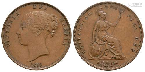 Victoria - 1853 OT - Penny