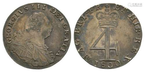 George III - 1800 - Groat