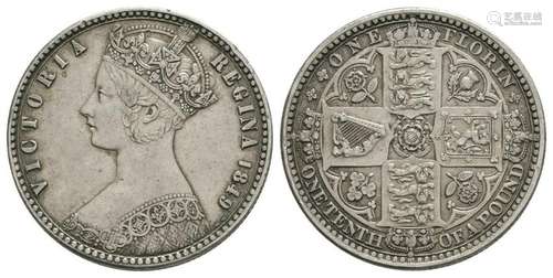 Victoria - 1849 - Godless Florin