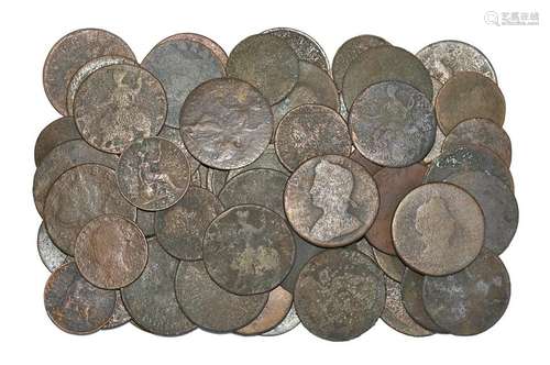 Charles II to George III - Mixed Coppers