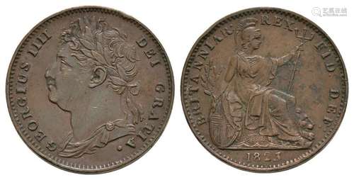 George IV - 1823 - Farthing