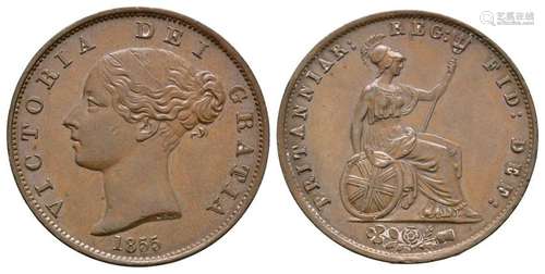 Victoria - 1855 - Halfpenny