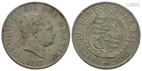 George III - 1817 - Halfcrown