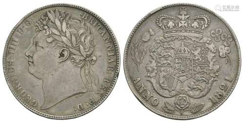 George IV - 1821 - Halfcrown