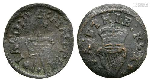 Ireland - James I - Lennox Farthing