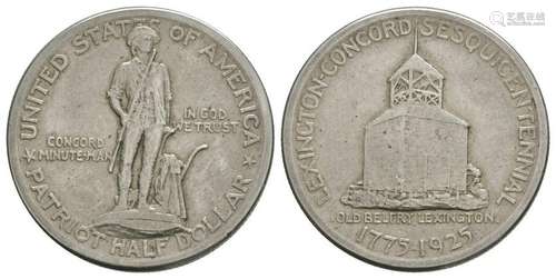 USA - 1925 - Lexington-Concord Half Dollar