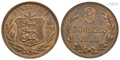 Guernsey - 1902 - 8 Doubles