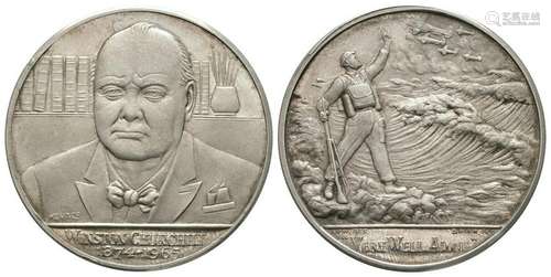 Winston Churchill - 1965 - Silver Medal