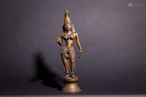 A Chinese Gilt Bronze Buddha