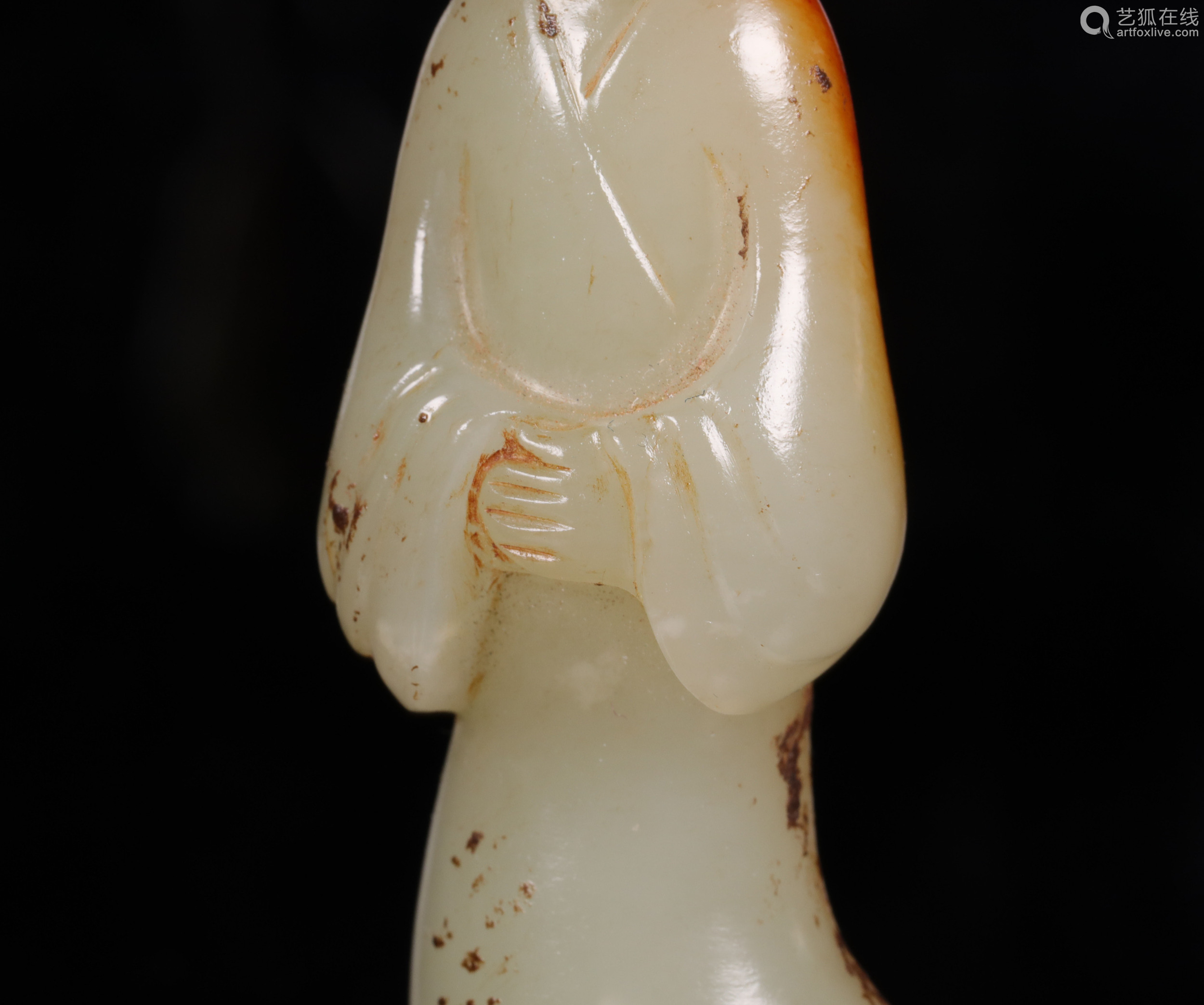 6868lot040268汉代玉人