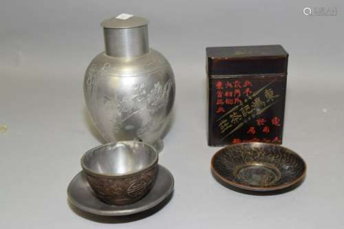 Group of 19-20th C. Chinese Tea Ware