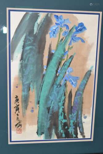 Chinese Watercolor Impressionist Painting