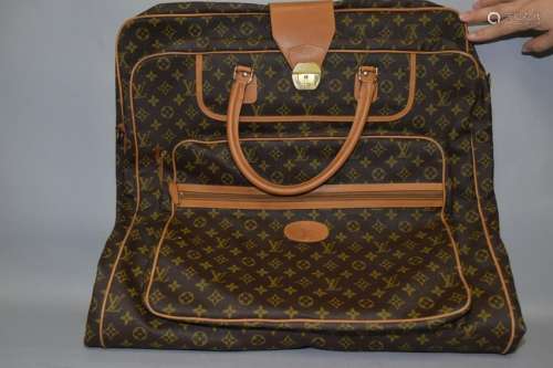 Louis Vuitton Style Garment Bag