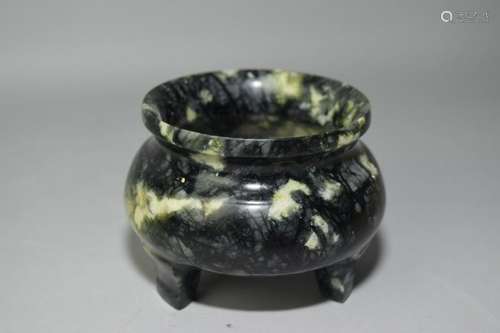 Chinese Jade Carved Censer