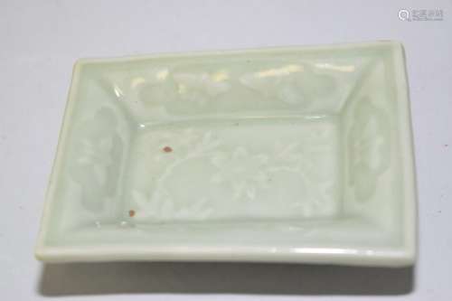Chinese Longquan Glaze Ink Plate