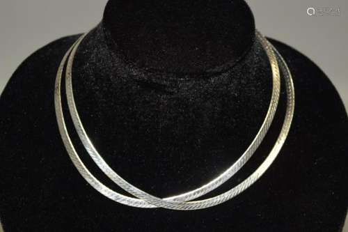 Italy Made Sterling Silver Necklace