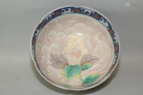 19th C. Japanese Flower Bowl