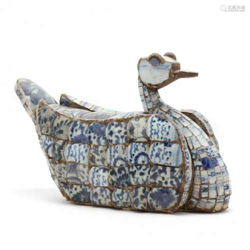 Chinese Porcelain Decorated Duck