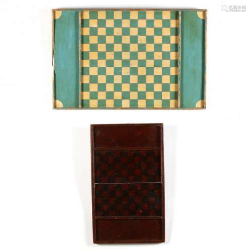 Two Game Boards with Trays